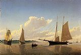 Stowing Sails off Fairhaven